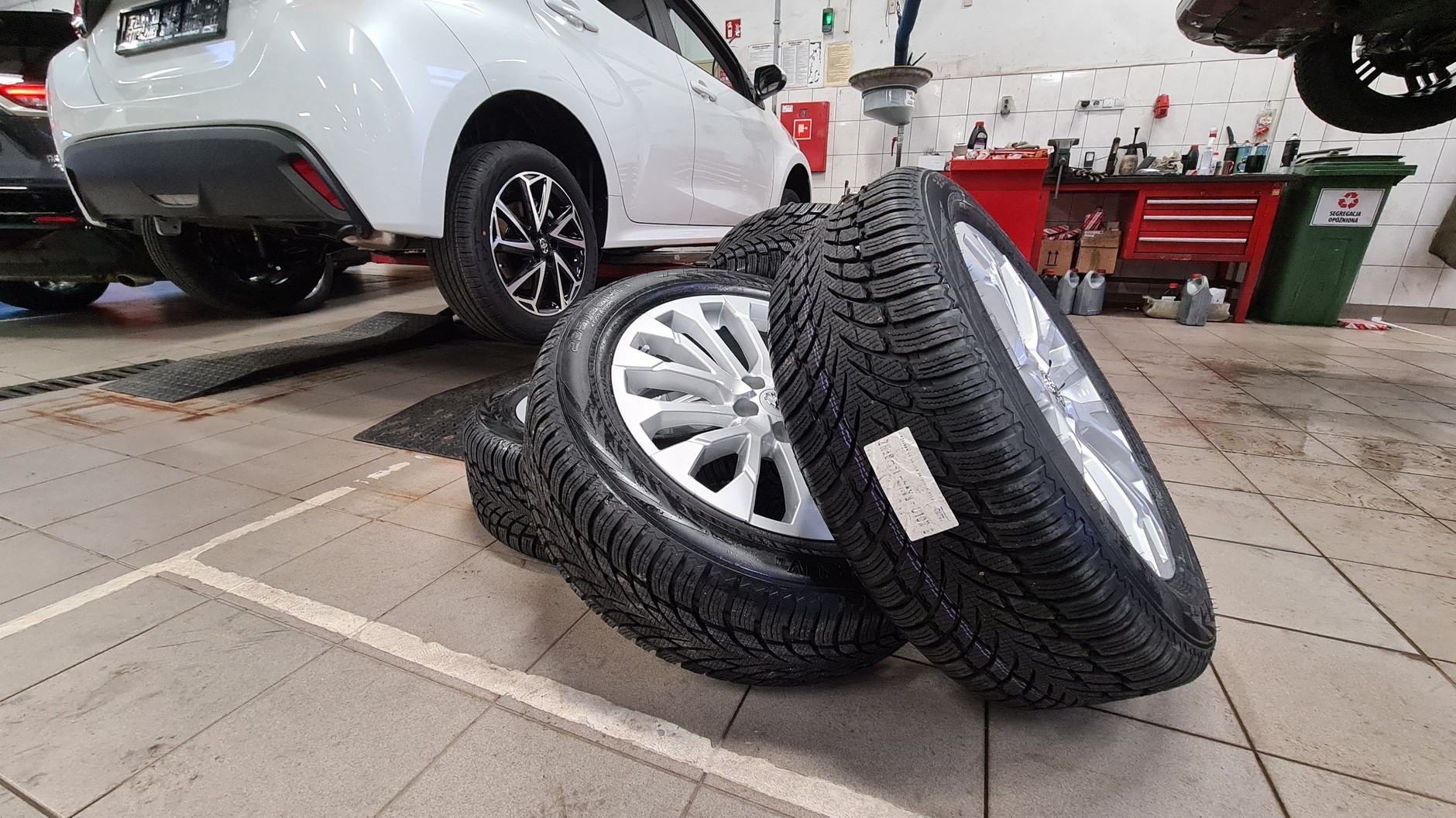 Wymiana opon na sezon zimowy