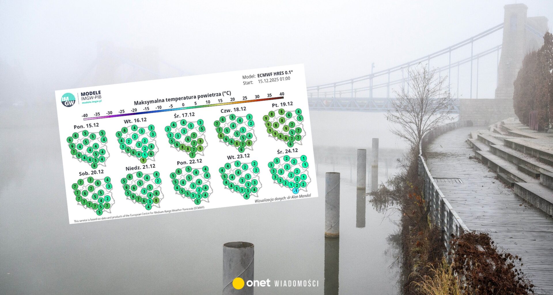 Taką pogodą przywita nas kalendarzowa zima. Wielkie zaskoczenie w prognozach