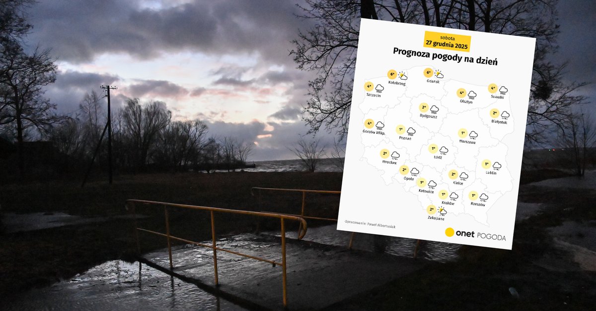 Tu wichura uderzy dziś najmocniej. Wieczorem pogoda stanie się niebezpieczna