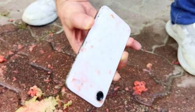 iPhone Air zrzucony z 76 metrów. Arbuz nie pomógł