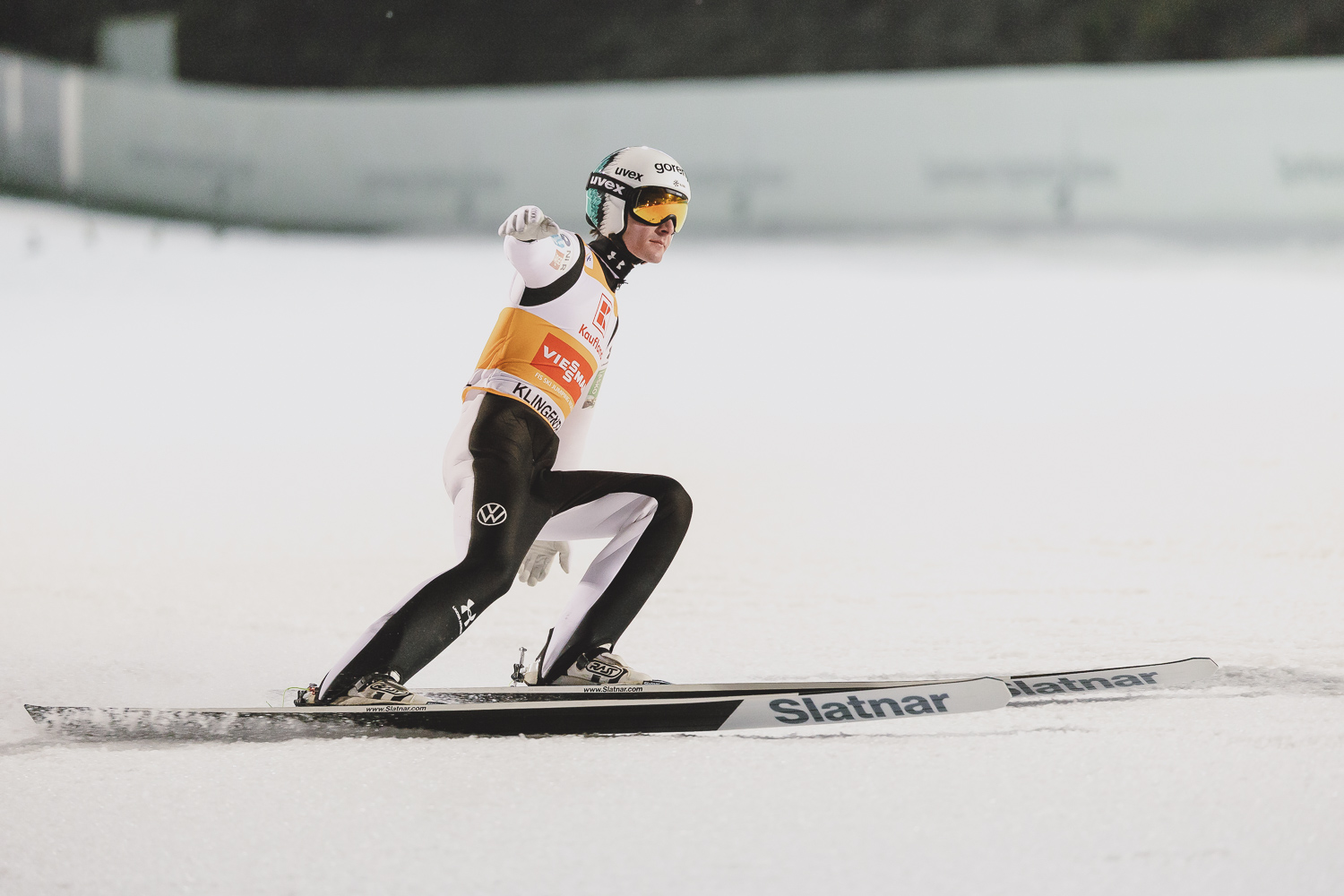 Domen Prevc górą w serii próbnej