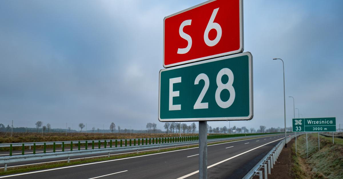 S6 połączyła województwa - Generalna Dyrekcja Dróg Krajowych i Autostrad- Oddział Szczecin