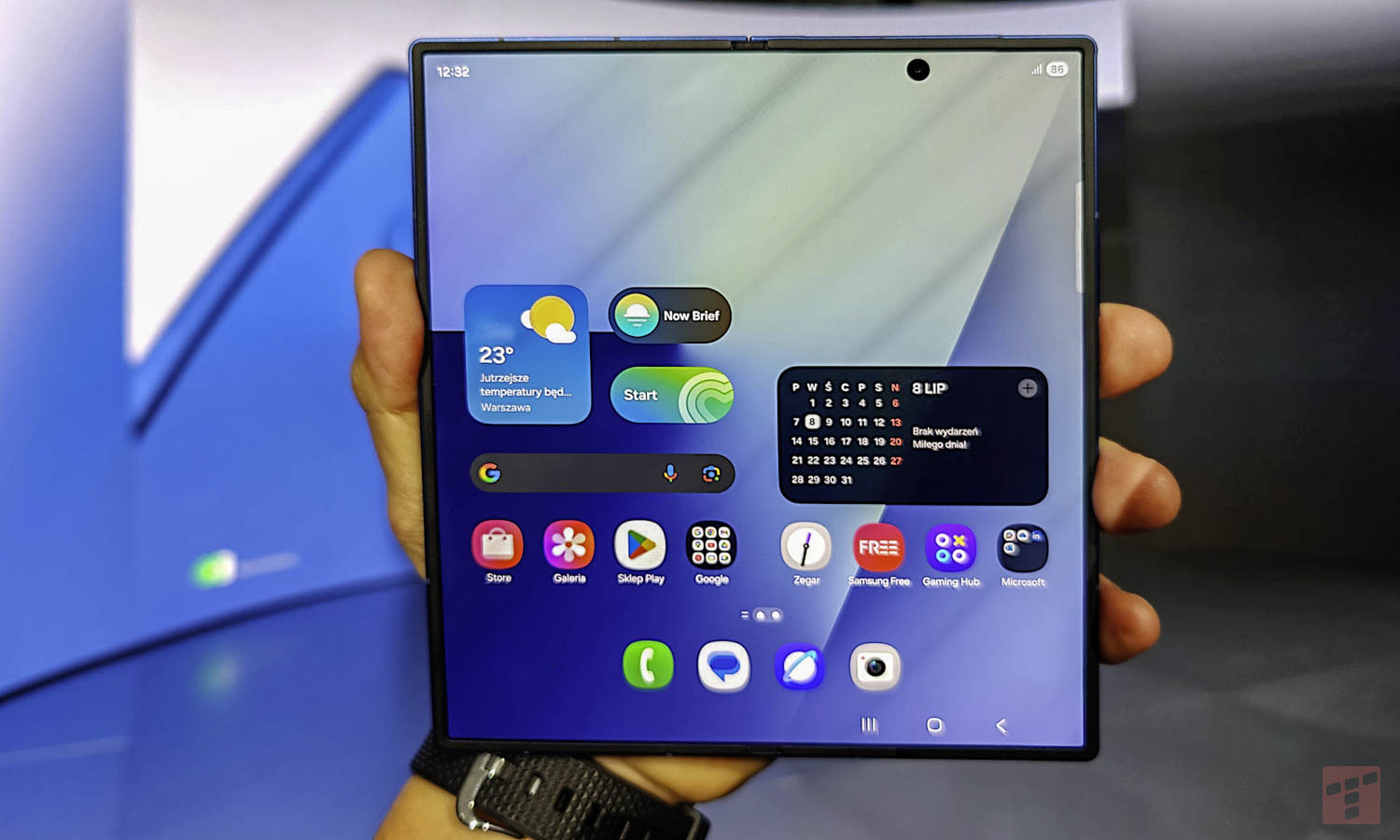 Samsung uderzy w Apple szerszym Foldem