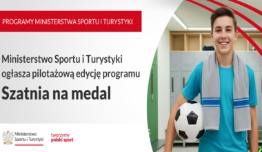 Program Szatnia na medal ogłoszony - Ministerstwo Sportu i Turystyki