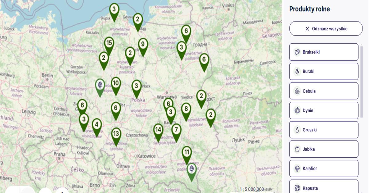 MRiRW we współpracy z ARiMR uruchomiło nowe narzędzie wspierające sprzedaż produktów rolnych bezpośrednio od rolników - Agencja Restrukturyzacji i Modernizacji Rolnictwa