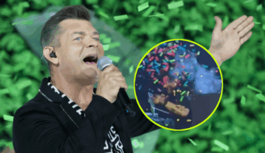 Maszyna wystrzeliła w twarz Zenka Martyniuka. Nieźle się przestraszył!