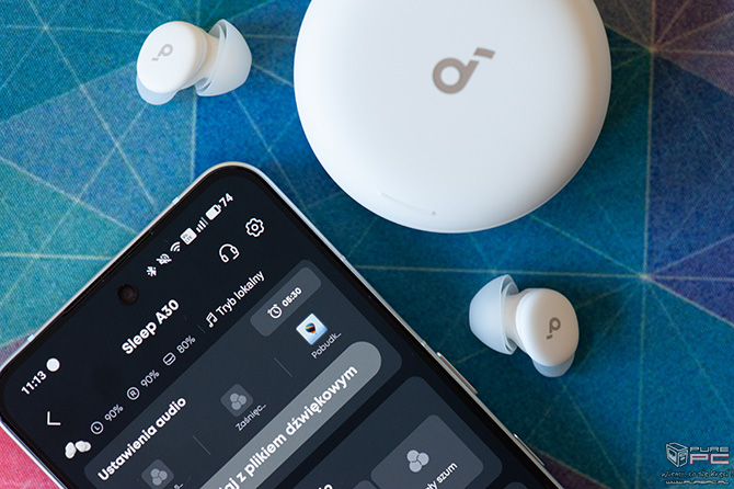 Recenzja Soundcore Sleep A30. Słuchawki do spania z bardzo cienką konstrukcją, redukcją hałasu, maskowaniem chrapania i nie tylko [nc1]