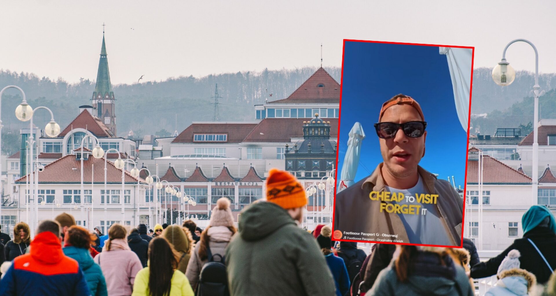 Turysta ze Szwecji opowiada o cenach w Sopocie