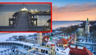 Mróz szczypie w policzki, ale oni nie odpuszczają. Tak wygląda bożonarodzeniowy poranek na sopockim molo