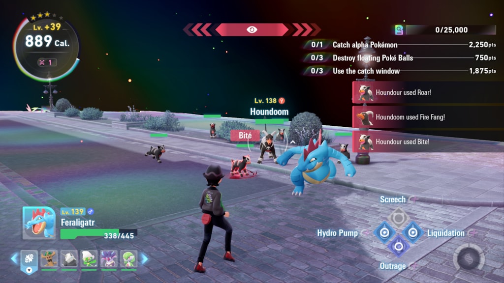 Pokemon Legends: Z-A – Mega Dimension - walka