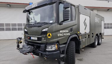 Kolejna Scania dla wojskowych strażaków z Powidza - Remiza.pl