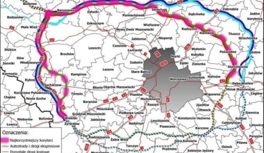 Którędy ma biec S50 – duży ring po północno-wschodniej stronie Warszawy?