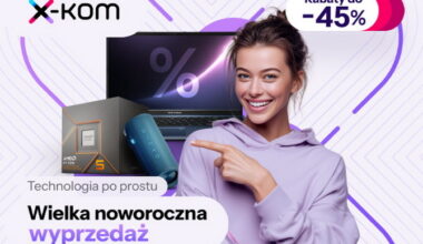 Noworoczna wyprzedaż x-kom - tańsze procesory, dyski SSD, karty graficzne i inne podzespoły. Jest też promocja na laptopy ACER [nc1]