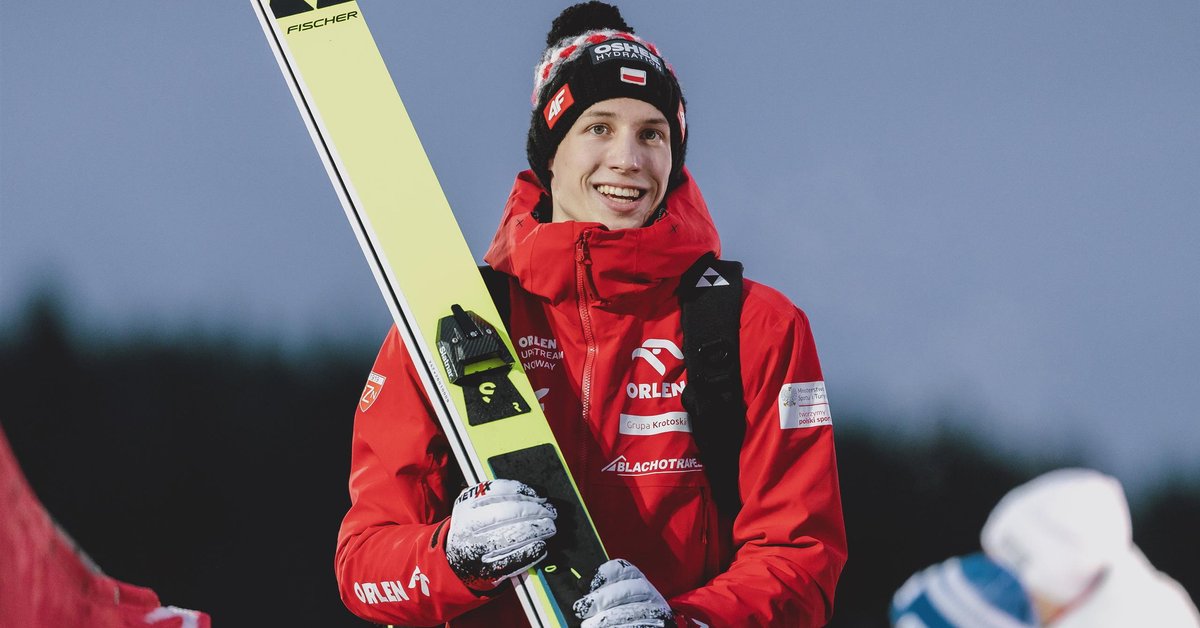 Kacper Tomasiak i Thomas Morgenstern