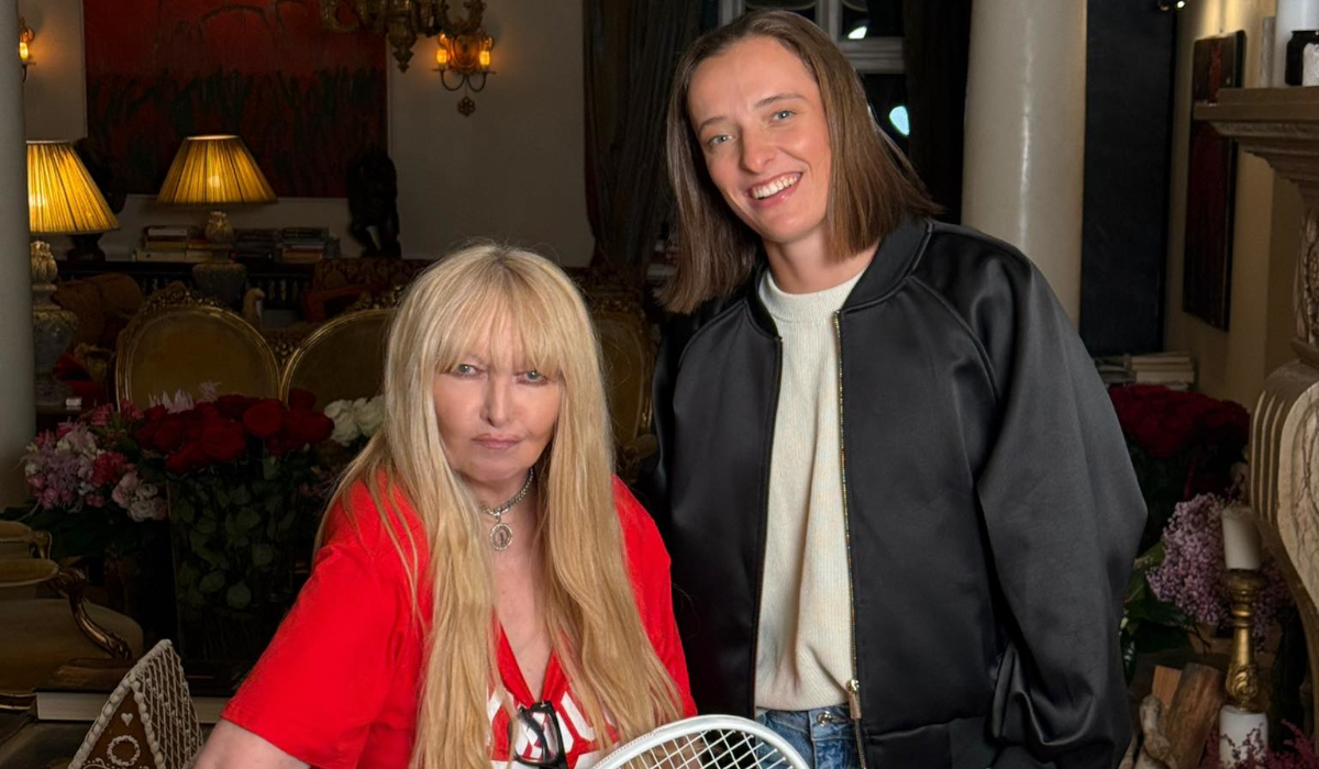 Iga Świątek zrobiła niespodziankę Maryli Rodowicz. „Stałam jak słup soli”