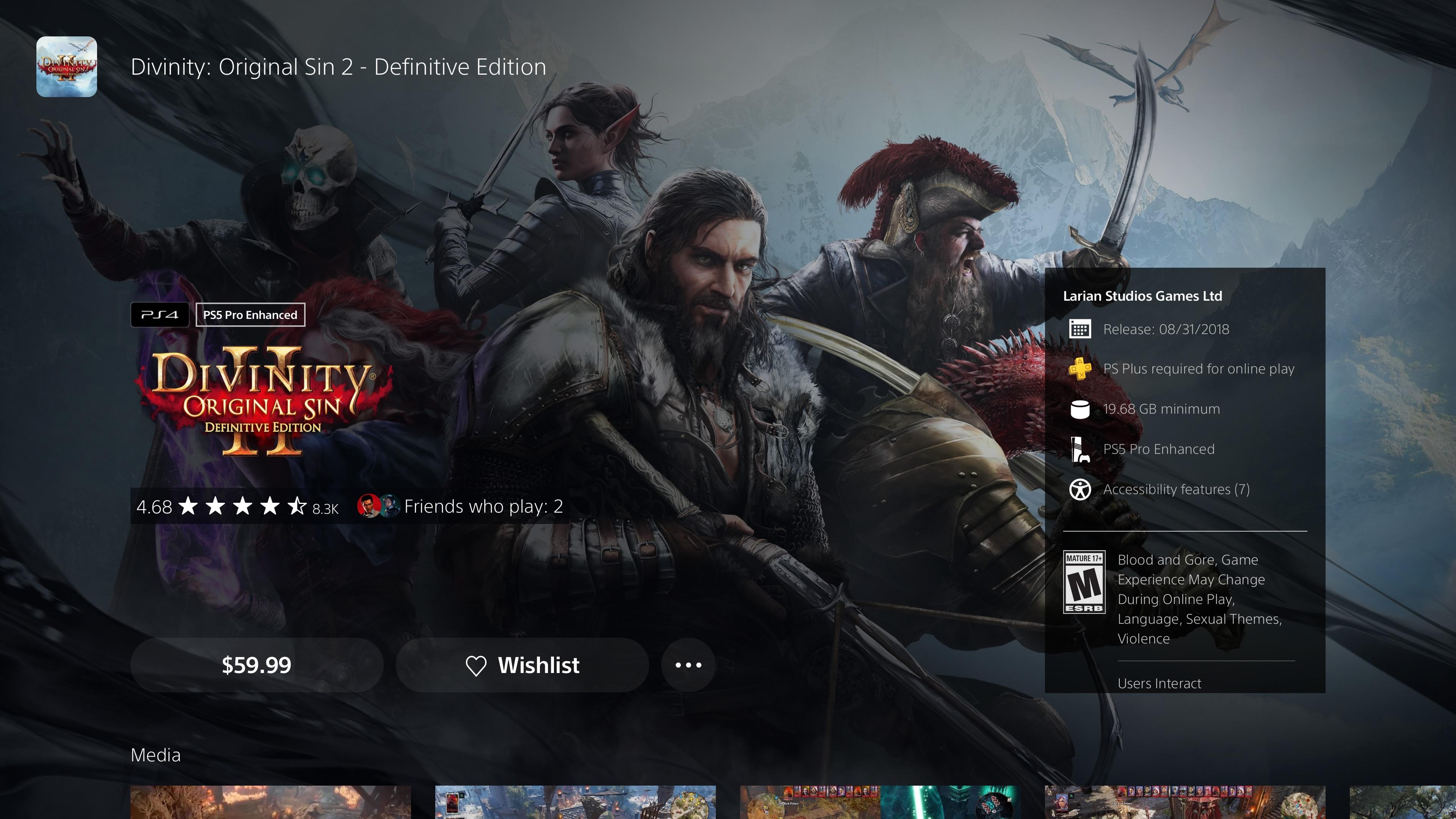 Divinity Original Sin 3 to już niemal pewniak? Nowe poszlaki z PS Store