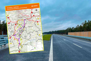 Kurz, chaos i wyburzenia domów. Fala krytyki po publikacji wariantów przebiegu drogi ekspresowej S7