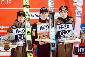 14.12.2025 - Podium PŚ w Klingenthal