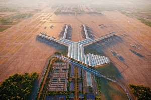 Korytarze prosto na największe lotnisko w Polsce. Budują gigantyczną sieć dróg wokół CPK