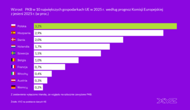 W 25 wykresów przez 2025 r. Ekonomiczne podsumowanie roku w Polsce i na świecie