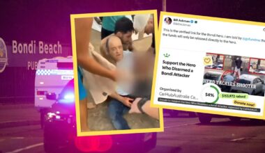 Bohater z Sydney obezwładnił napastnika. Teraz wsparł go znany miliarder