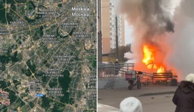 Eksplozja samochodu w Moskwie. Należał do naukowca z instytutu, który pracuje nad laserami dla rosyjskiej armii [NAGRANIE] - Onet