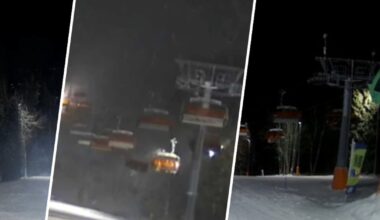 Groźna sytuacja na stoku. 75 osób uwięzionych na wyciągu krzesełkowym