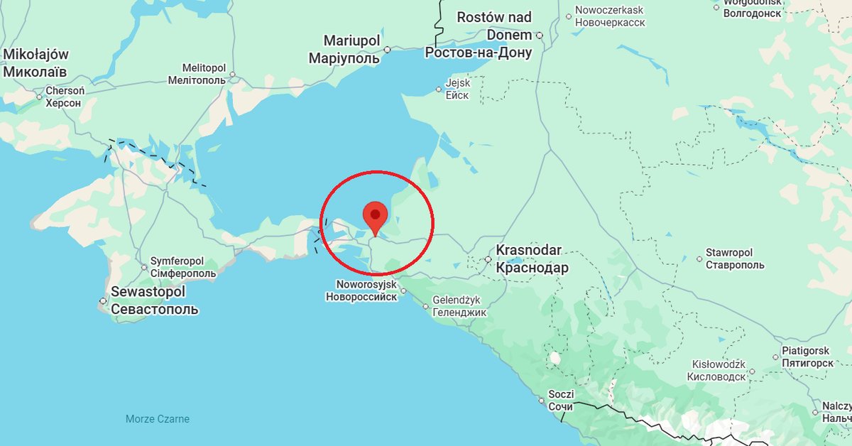 Ukraińcy zaatakowali port w Rosji. Zbiorniki z ropą stanęły w ogniu - Onet