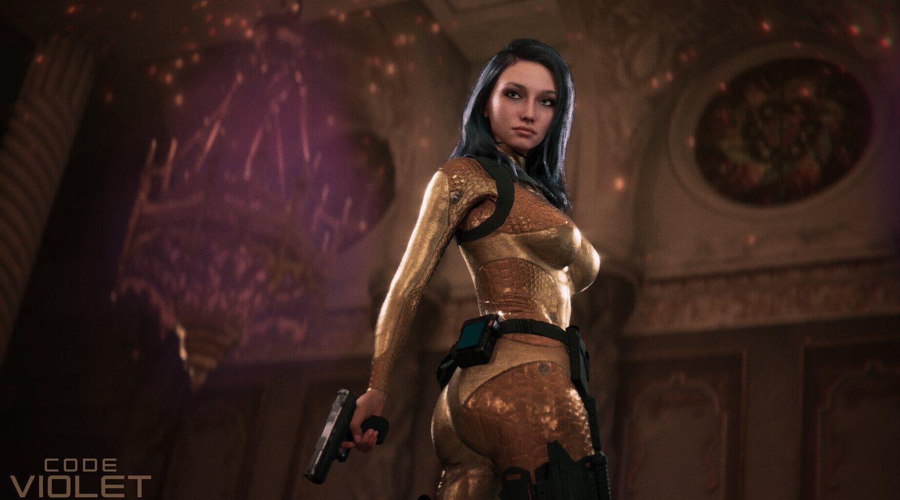 Code Violet na gameplayu! Następca Dino Crisis ze strojami i ujęciami niczym ze Stellar Blade