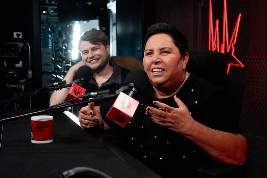 Dorota Wellman i Jakub Wellman w podcaście "WojewódzkiKędzierski"