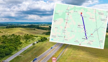Najdłuższa prosta droga Polsce jest na wschodzie kraju. Nic się nie dzieje przez 26 km