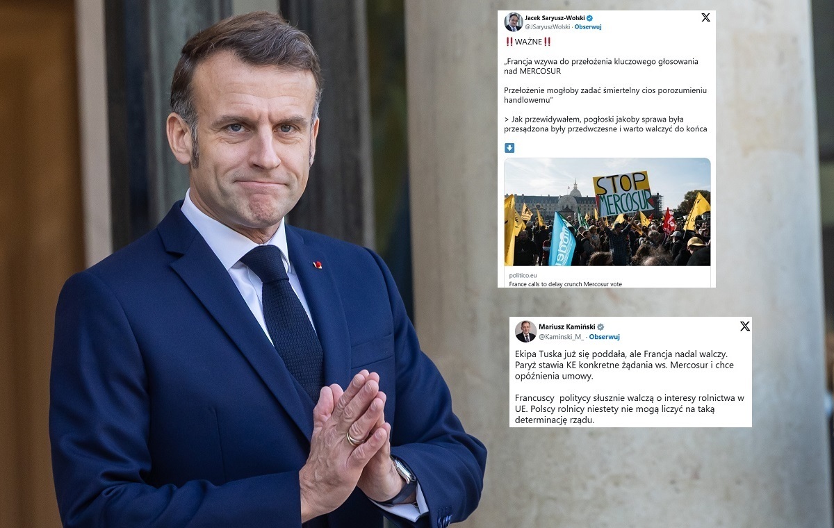 Francja walczy o opóźnienie umowy z Mercosurem!