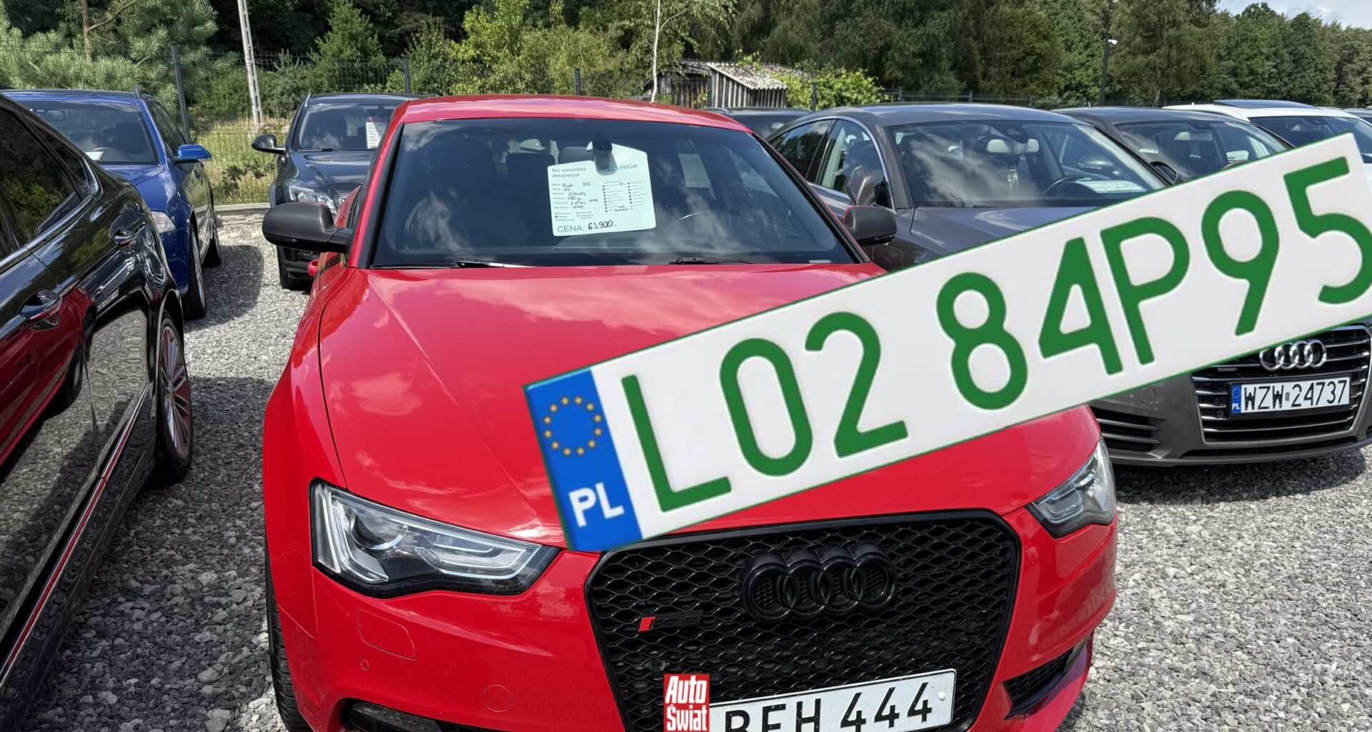 Zielone tablice dla samochodów używanych. Skorzystają z nich setki tysięcy aut