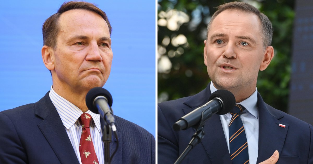 Radosław Sikorski uderza w Karola Nawrockiego. "Nie dziękuję" - Onet