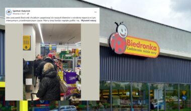 Pracownik Biedronki apeluje do klientów. Ma prośbę przed świętami