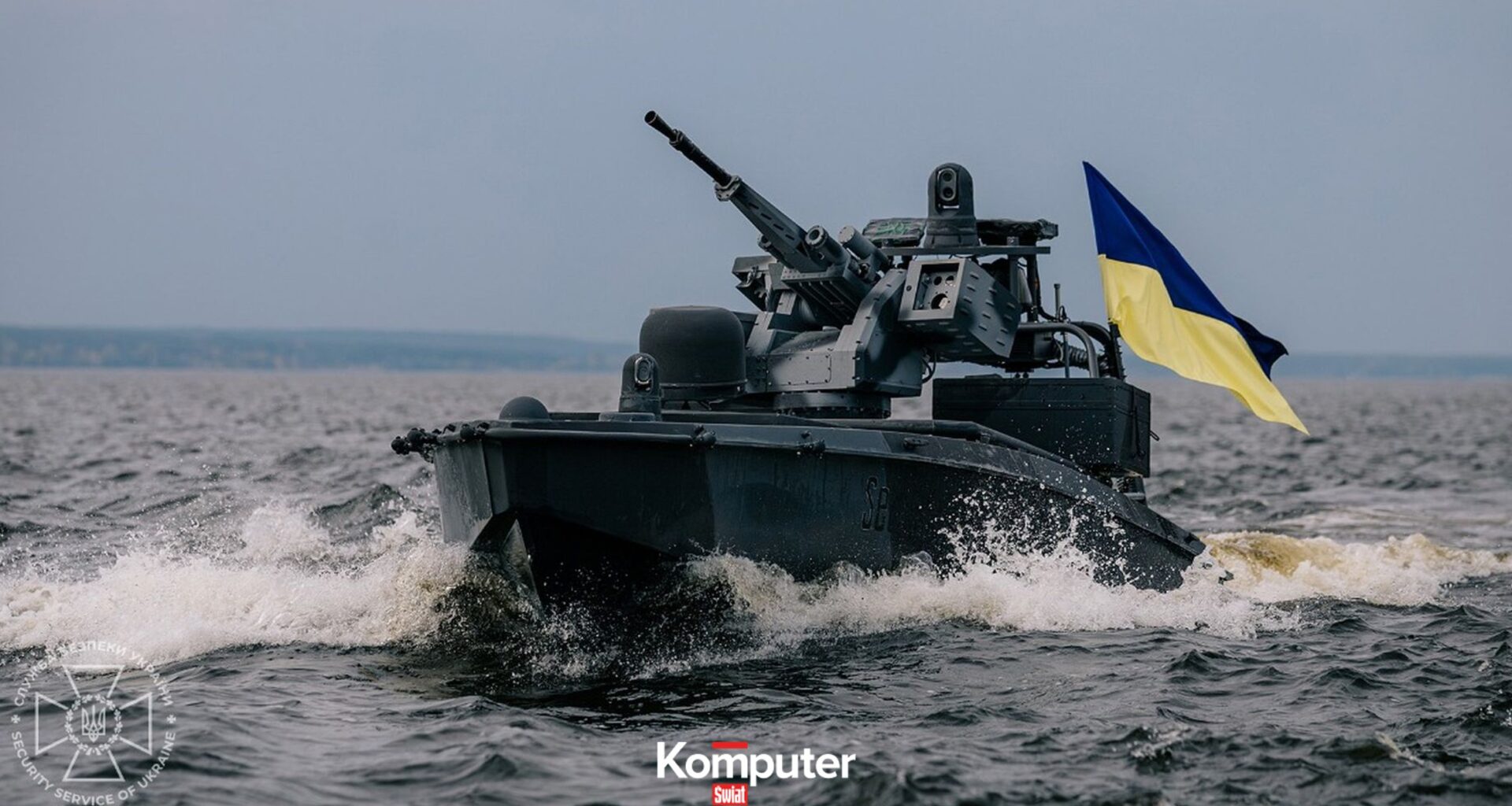 Celny strzał w rosyjski okręt. Ukraińcy zorganizowali mu "morską bawełnę"