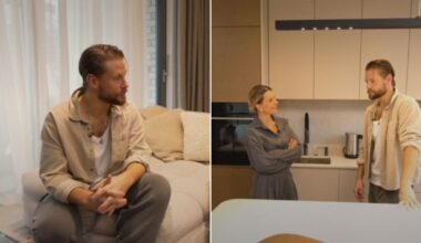 Sebastian Fabijański wpuścił kamery do domu. Pokazał też pokój syna