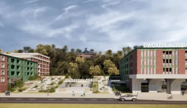 Nowy wniosek i nowa wizja budynków na terenie PKS-u