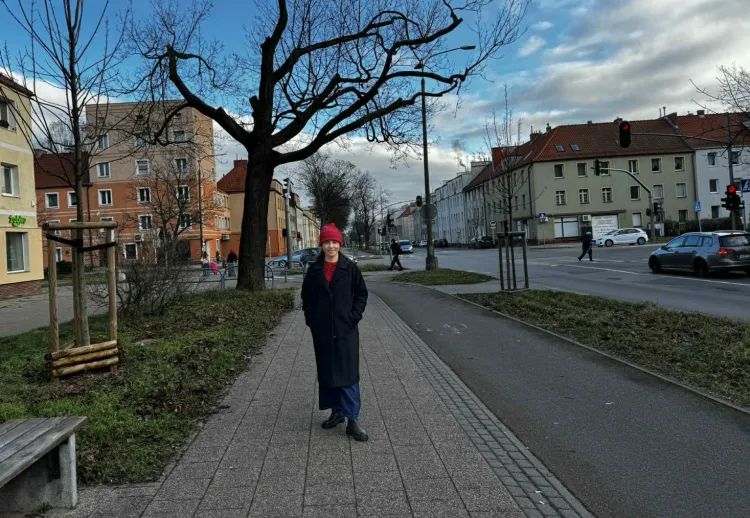Karolina Janik, inicjatorka akcji sąsiedzkiego spotkania kolędowego.