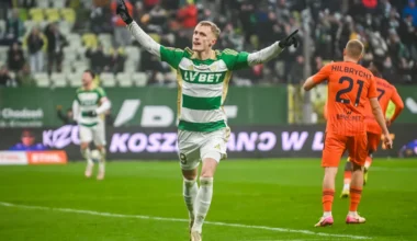 Tomas Bobcek z Lechii Gdańsk MVP rundy jesiennej ekstraklasy