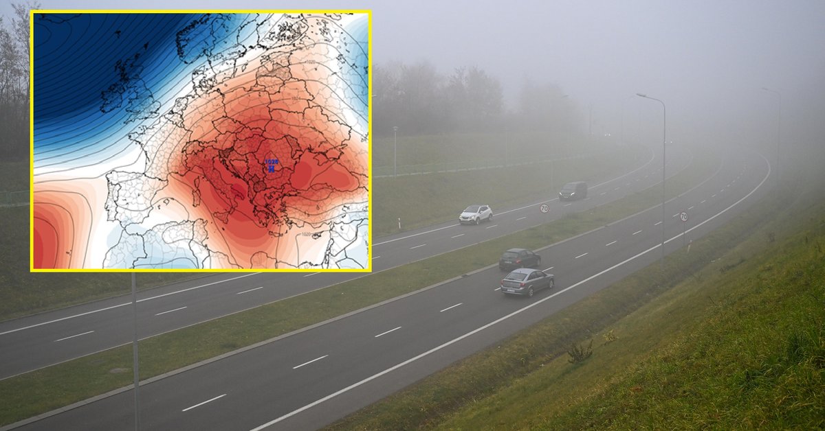 Nad wschodnią, środkową i południową Europą rozwinie się rozległy wyż