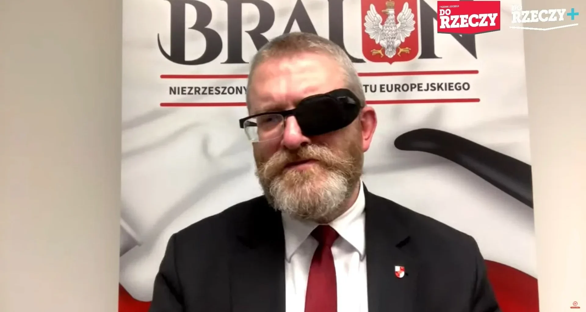 Grzegorz Braun, europoseł, prezes KKP