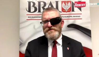 Grzegorz Braun, europoseł, prezes KKP