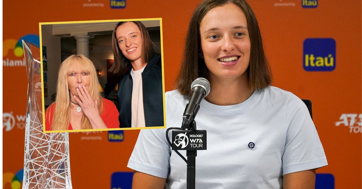 Iga Świątek zrobiła Maryli Rodowicz niespodziankę. "Coś wyjątkowego" - Onet