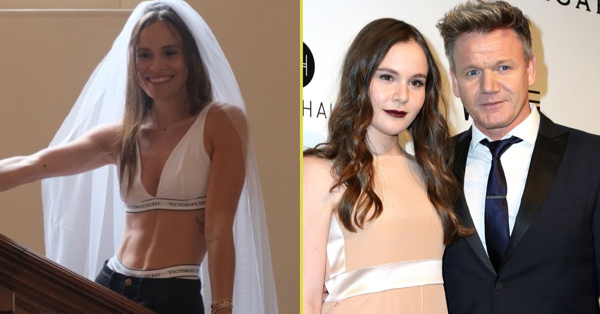 Gordon Ramsay poprowadził córkę do ołtarza. "Zyskałem cudownego zięcia"