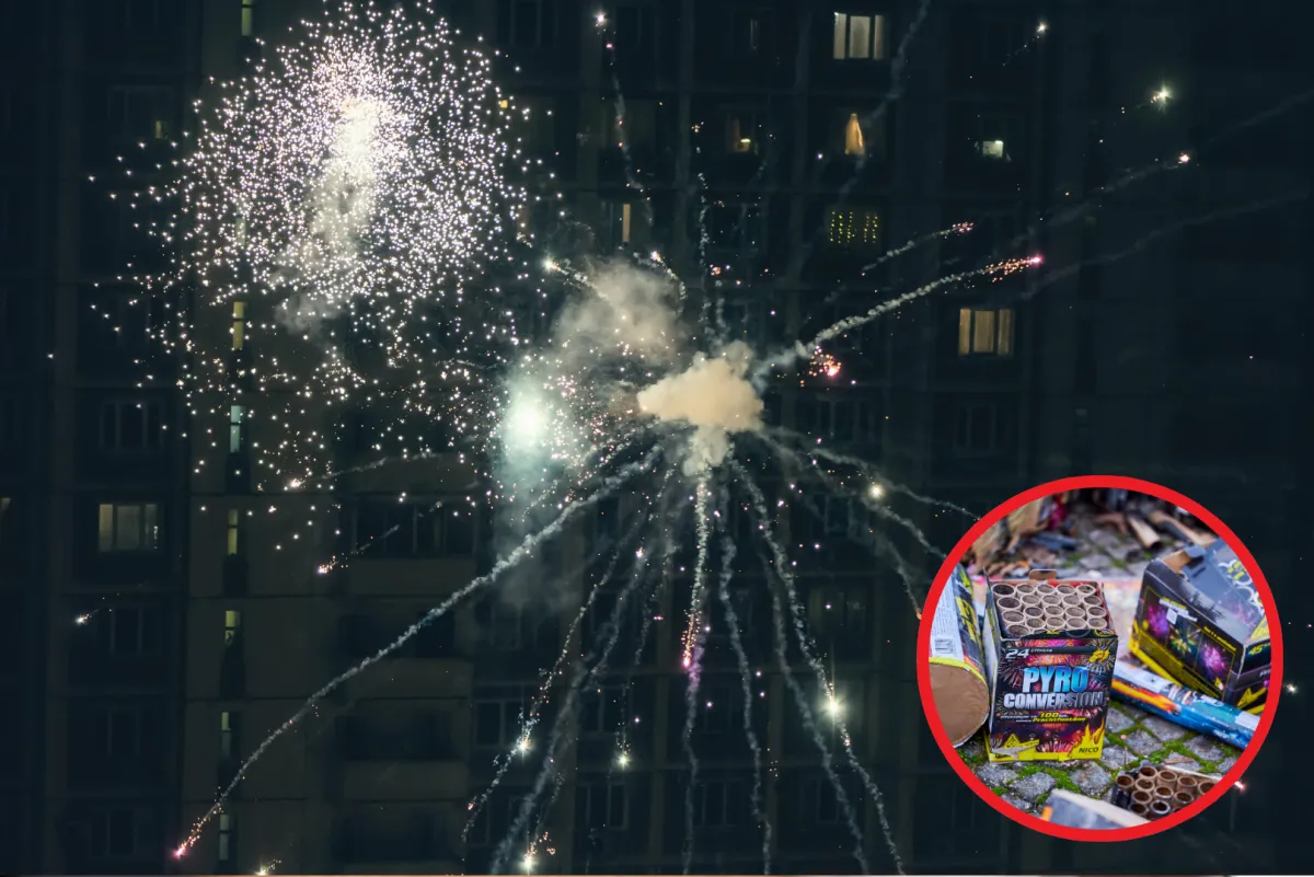 Nawet 5000 zł grzywny za puszczanie fajerwerków w noc sylwestrową, a za strzelanie z balkonu lub tuż pod oknem sąsiada – sądowy nakaz sprzedaży mieszkania [sylwester 2025/2026]