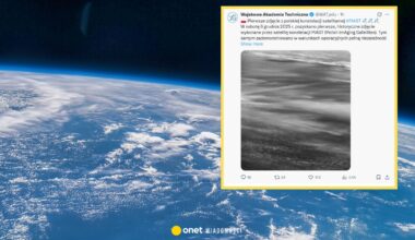 Polski satelita misji PIAST wykonał pierwsze zdjęcia. "Historyczne"