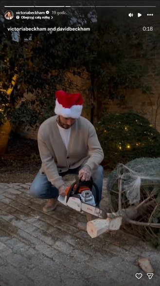 Relacja Victorii Beckham na Instagramie