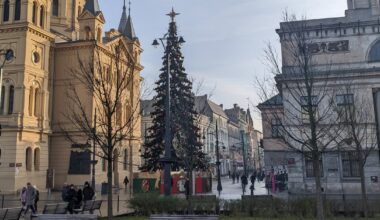 Wpadka na rozświetleniu choinki w Łodzi. Nagranie robi furorę - Onet