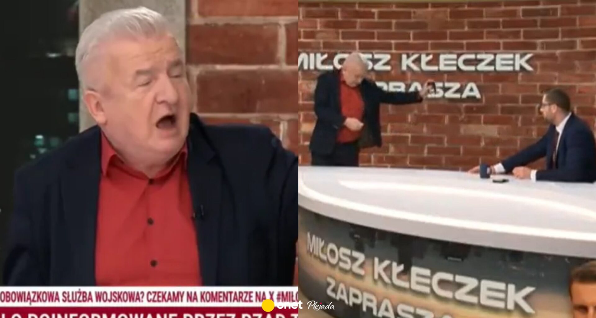 Ostra wymiana zdań w TV Republika. Piotr Ikonowicz opuścił z hukiem studio